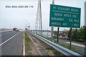 Point Pleasant Beach sign