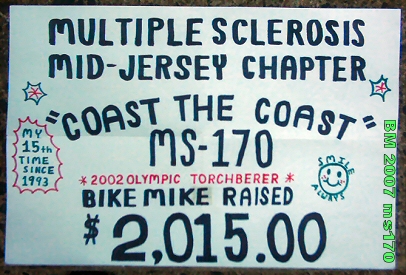 Bike Mike's 2007 poster