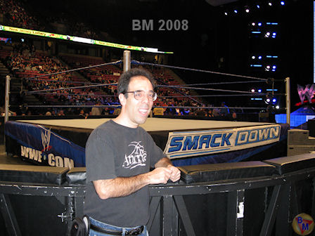 Bike Mike Dowd at WWE Smackdown on Dec. 30, 2008